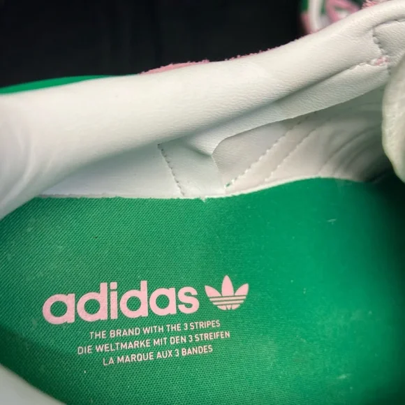 Pink Adidas Gazelle Women's Size 6.5 Sneakers - Picture 6 of 8